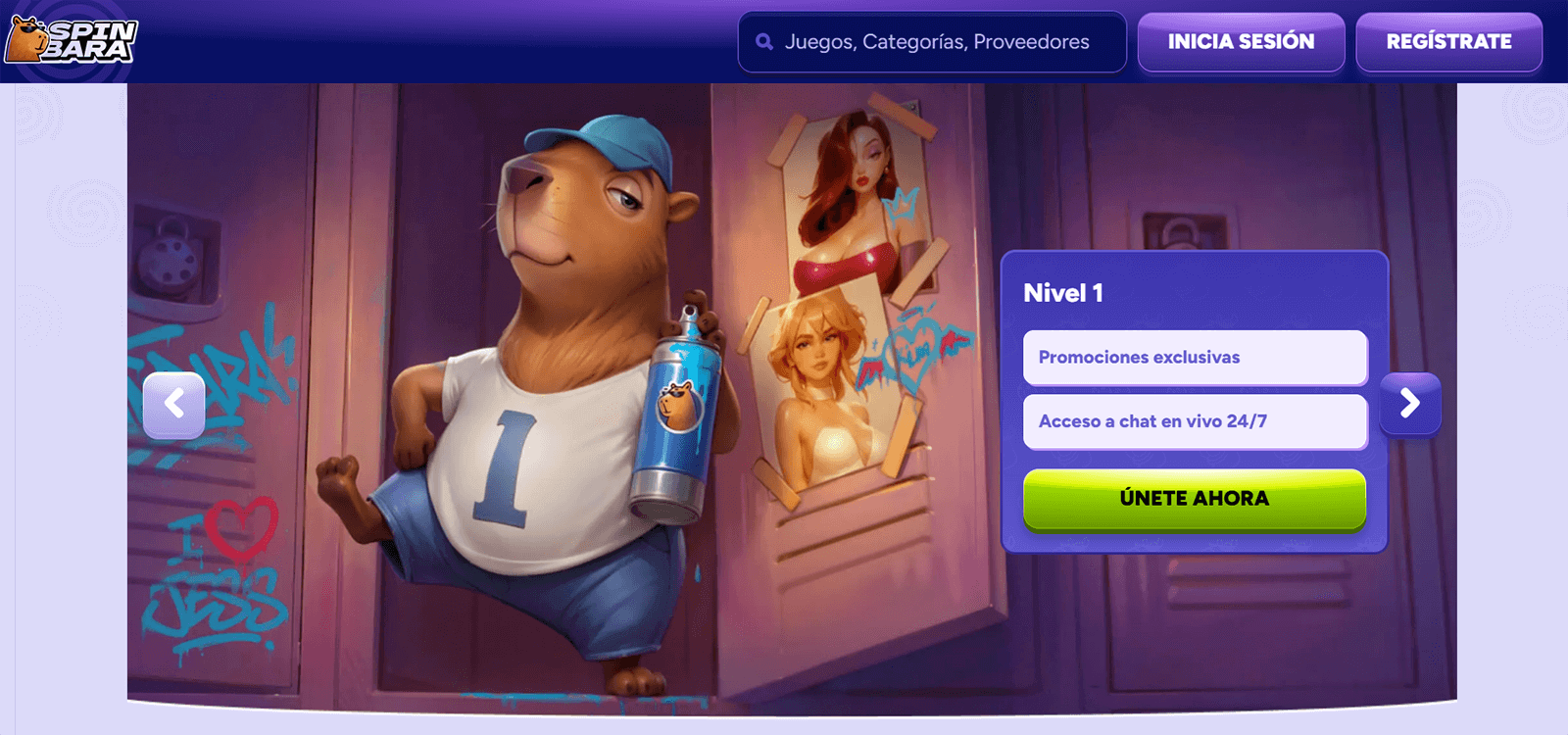Programa VIP del Casino SpinBara