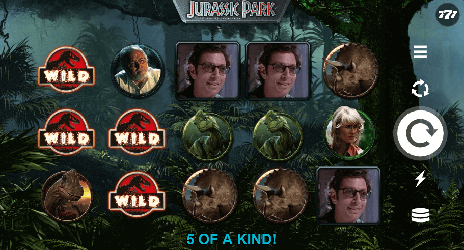 tragaperras jurassic park microgaming