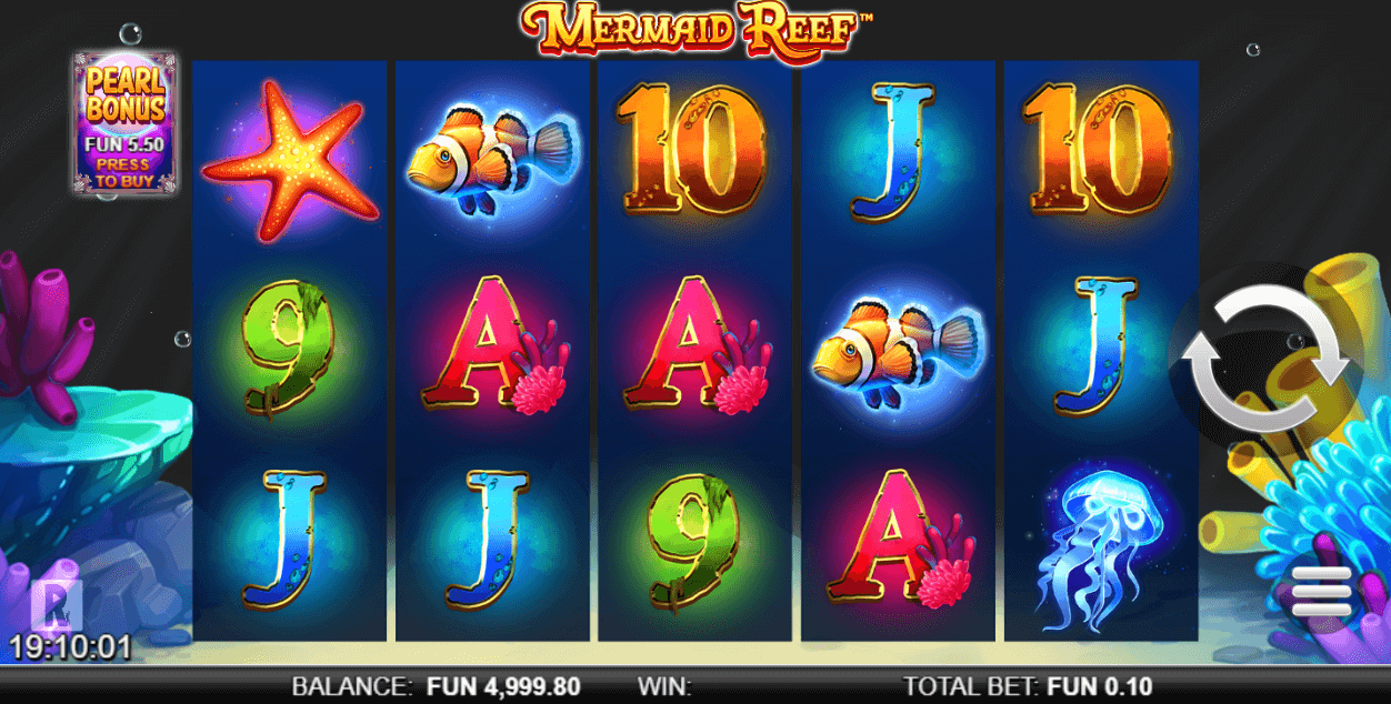 tragaperras mermaid reef reel play