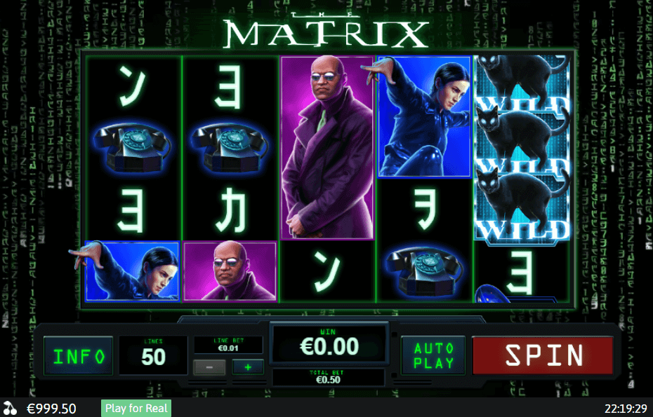 tragaperras the matrix playtech
